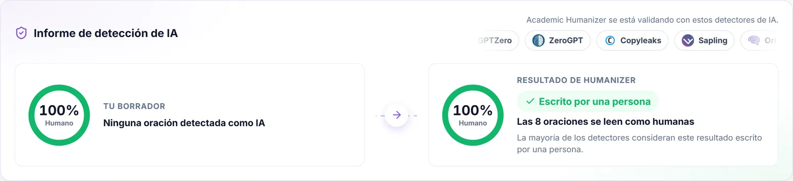 Ilustración abstracta sobre la detección de IA en una sección de métodos, con tablas, estadísticas y pasos de protocolo bajo un escaneo ámbar uniforme