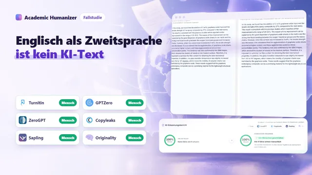 Abstrakte Illustration zu Texten von Nicht-Muttersprachlern und KI-Detektoren: eine handschriftlich wirkende Seite läuft unverändert durch einen Scanner