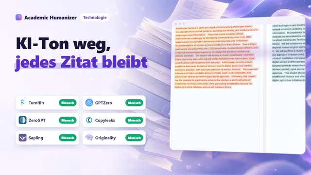 Abstrakte Illustration: Zitate, Zahlen und Abschwächungen bleiben verankert, während ein Satz umgeschrieben wird