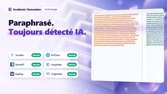 Illustration abstraite d'un outil de paraphrase qui remplace des mots alors que le squelette de la phrase reste identique