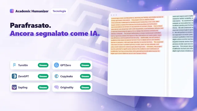 Illustrazione astratta su strumenti di parafrasi che scambiano parole mentre lo scheletro della frase resta uguale